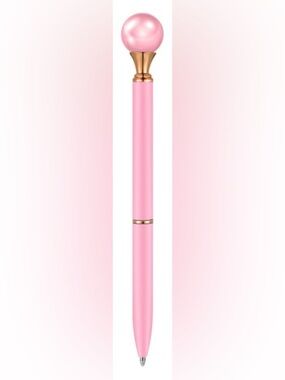Pink Rose Gold Ballpoint Pen Set - bundle of 3 pens